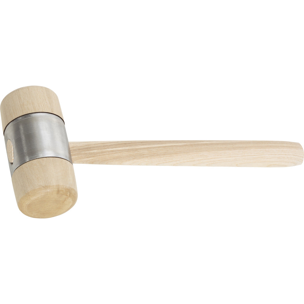 Holzhammer mit Metallmantel