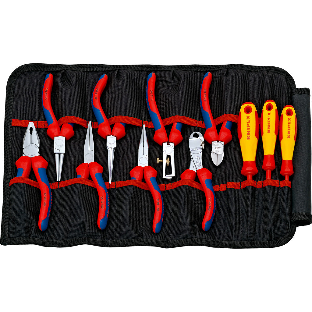 Borsa portautensili Knipex / 11 pezzi