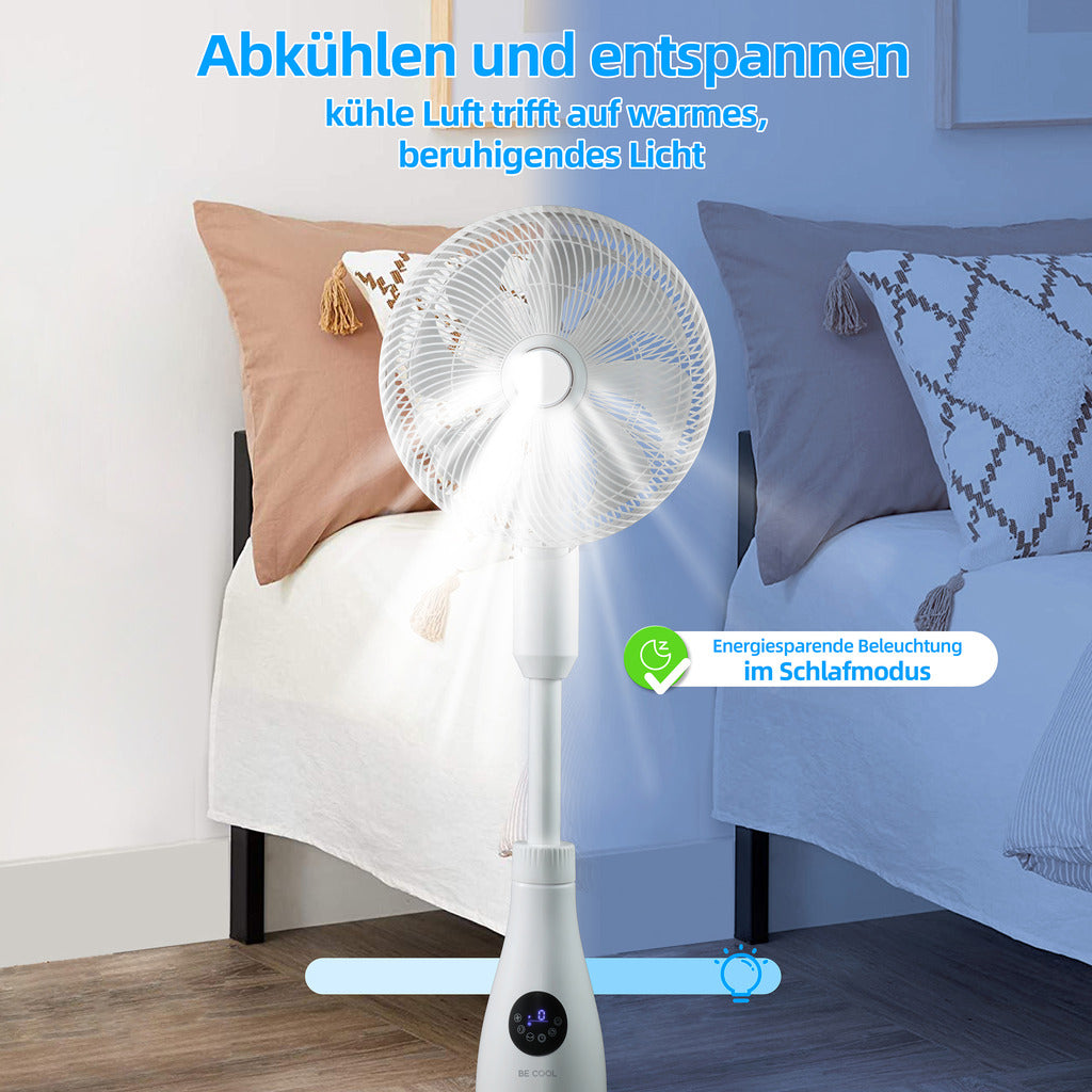 BE COOL Premium Sprühnebel-Standventilator