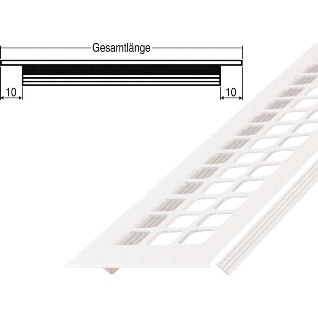 Ventilation decorative profile