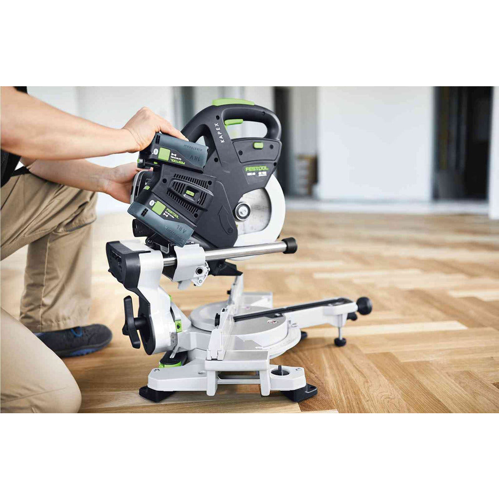 Cordless cross-cut pull saw KSC 60 EB-Basic KAPEX