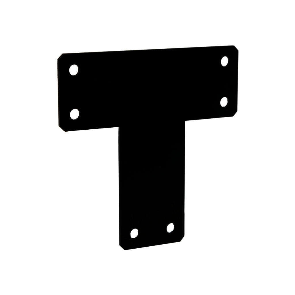 T flat connector black