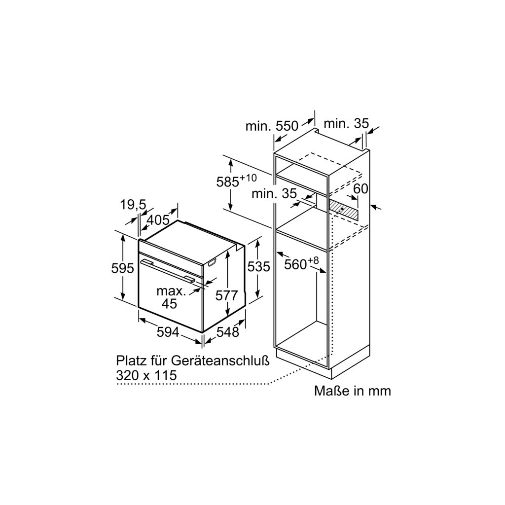 Built-in steam oven iQ700 HS736G1B1
