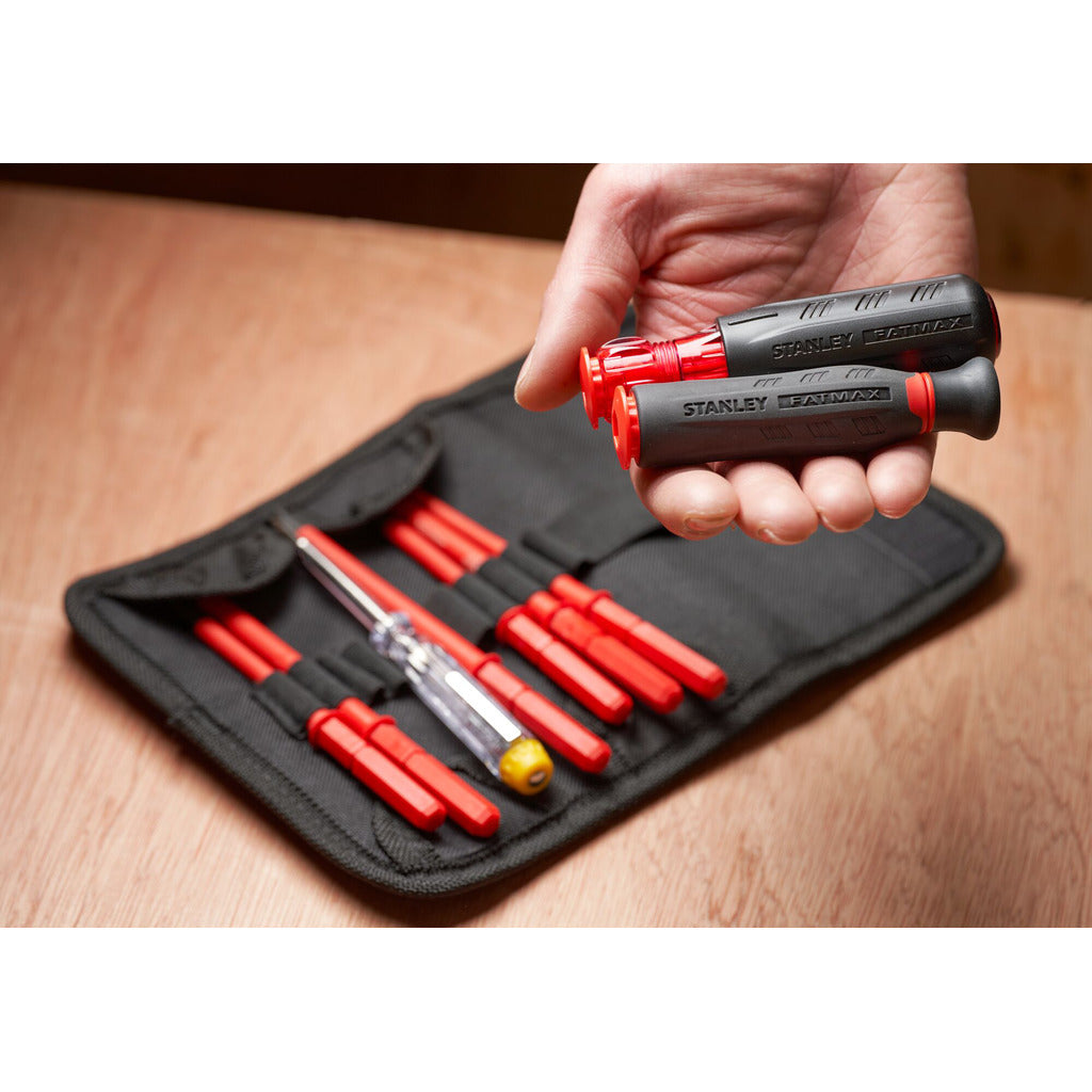 FatMax® Multi-Bit Screwdriver Set 1,000 V, 10 pcs.