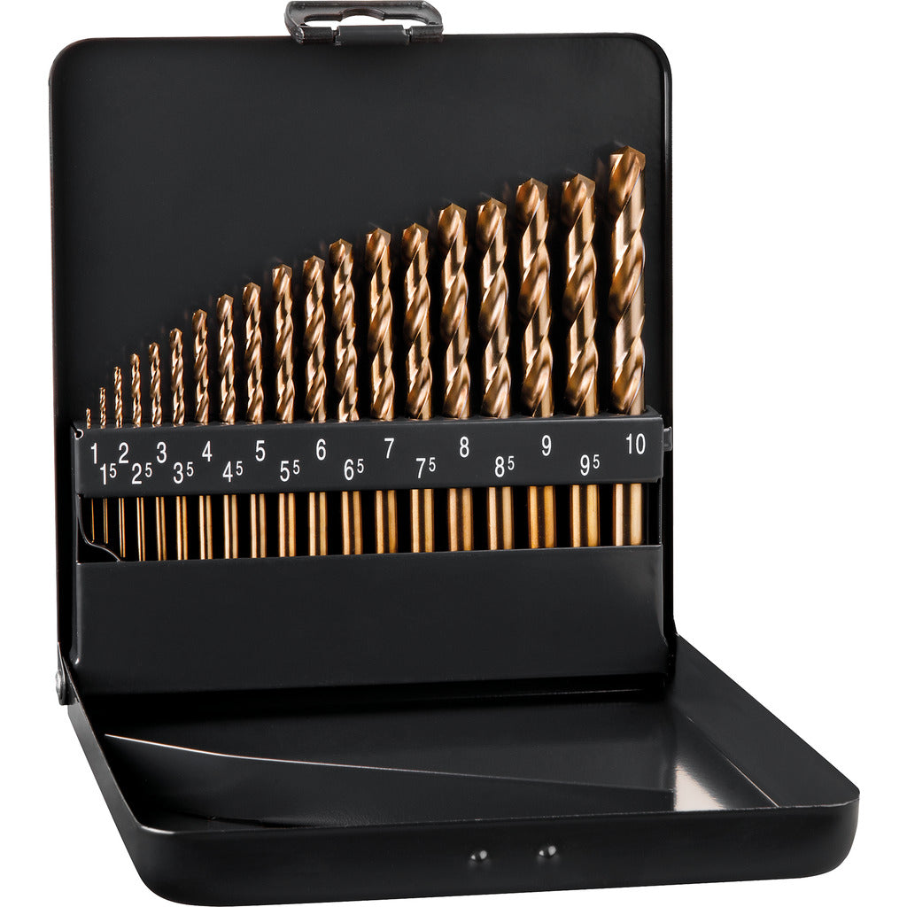 HSS Cobalt Grip Spiralbohrerset KM 19