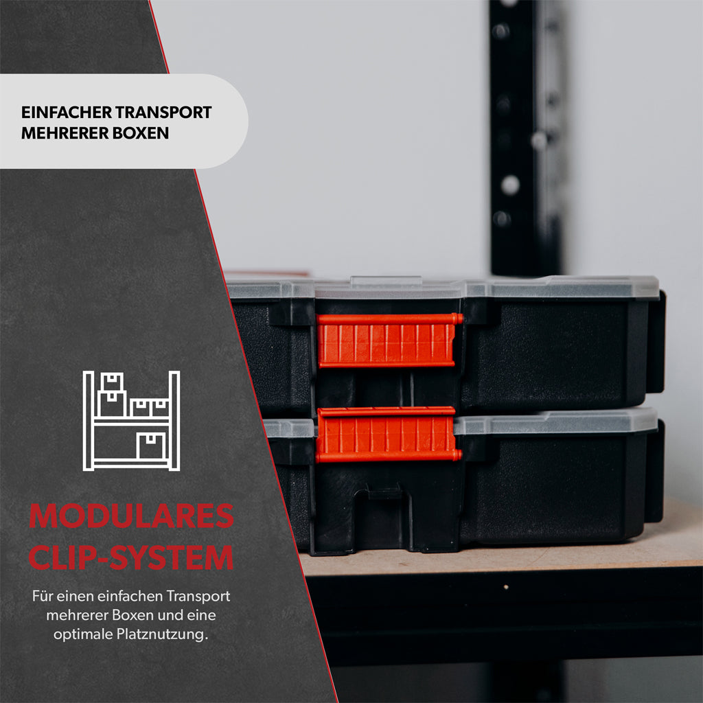 Siwitec assortment box / 10 compartments and 6 dividers