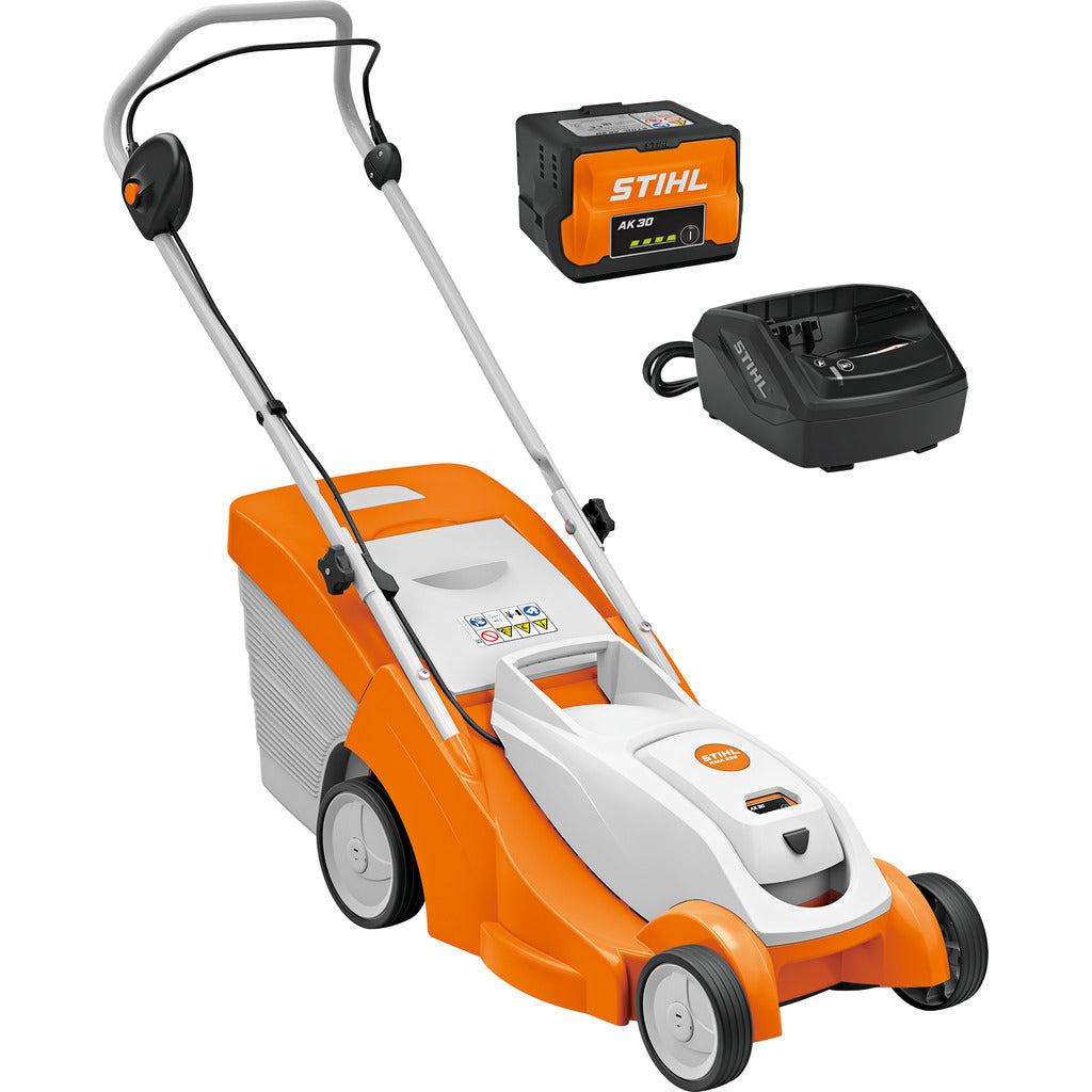 Stihl cordless lawn mower set RMA 239 / with AK 30 battery and charger