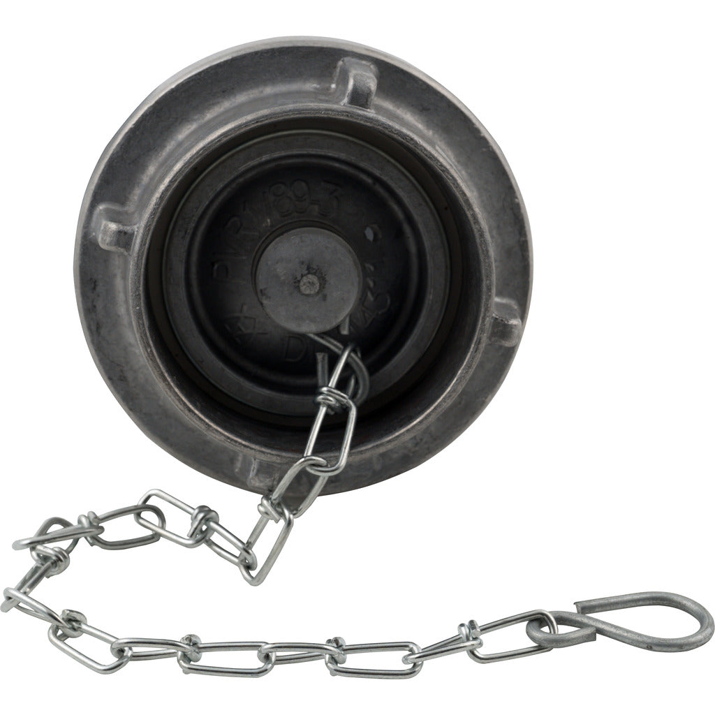 Blind coupling end piece