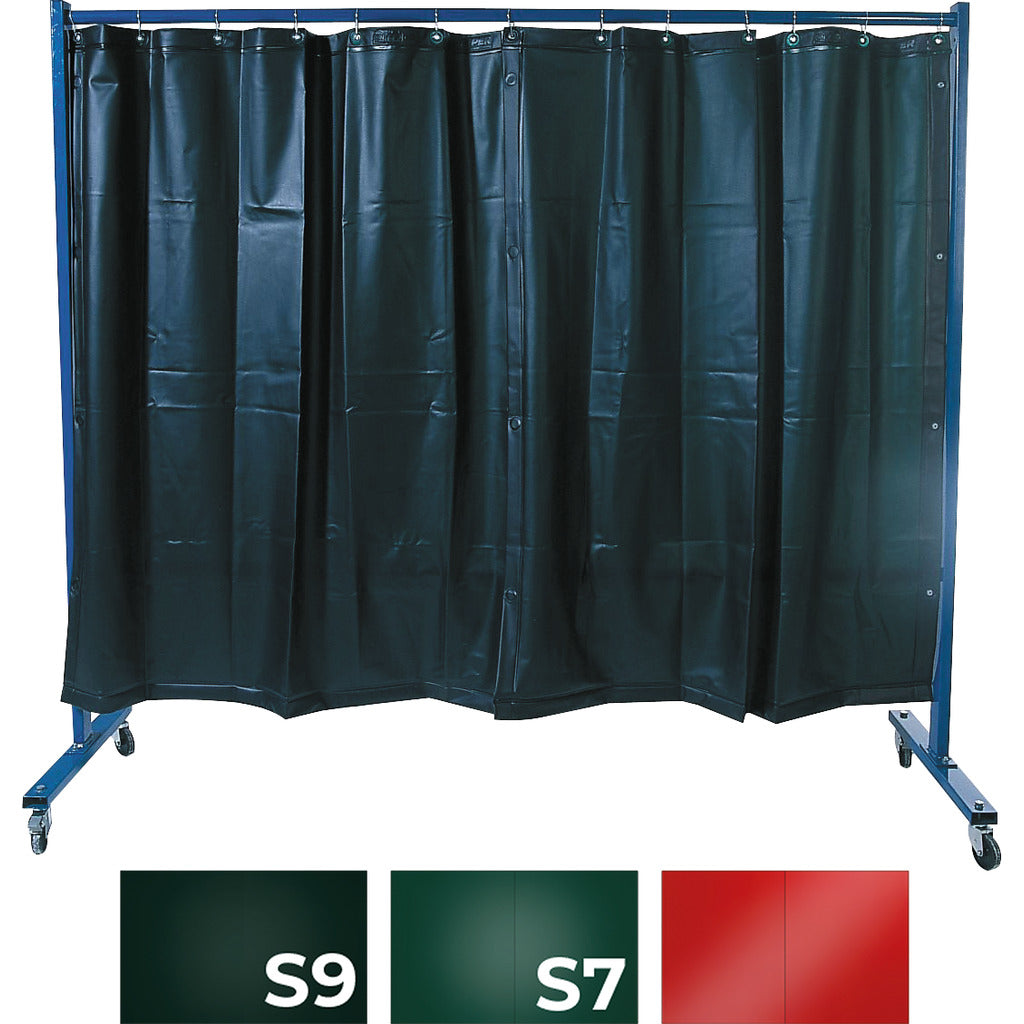 KEMPER Schweißerschutzwand mit Folienvorhang / 1-teilig