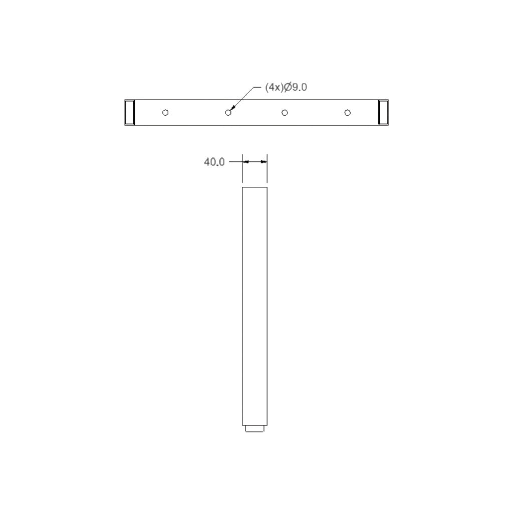 Bench sled frame BEGGO