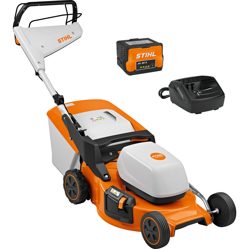 Stihl cordless lawn mower set RMA 253 T / with AK 30 S battery and charger