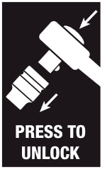 Set di cricchetti in metallo Zyklop 8100 SA 11 / 28 pezzi / leva di inversione, 1/4", pollici