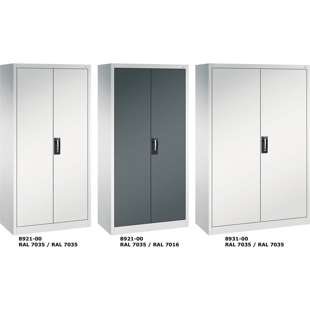 Armadio portautensili con ante a battente e Ergo-Lock