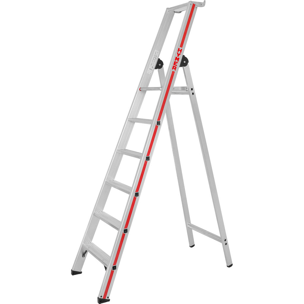 Scala a pioli con piattaforma 8026