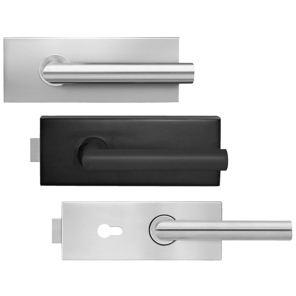 Glass door lock set EGS 360/460 Q