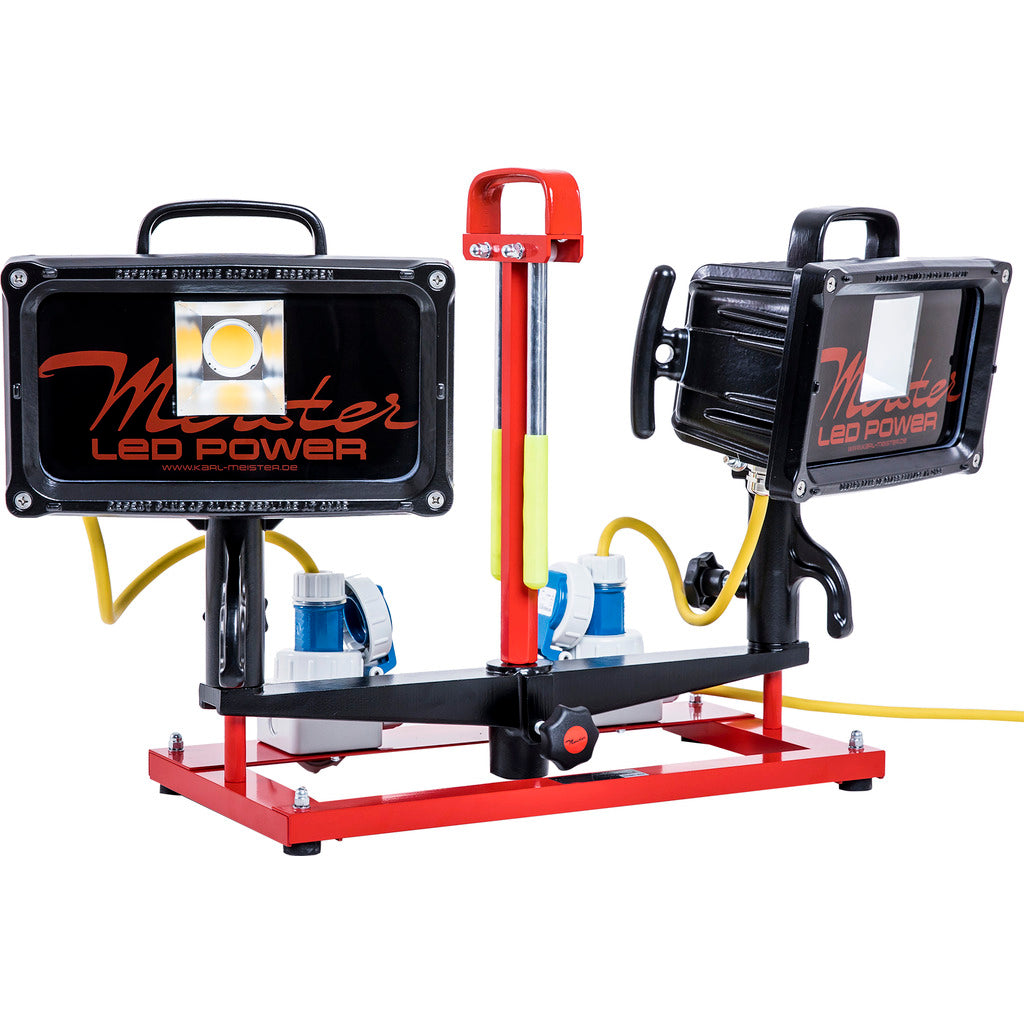 DUO-LIGHT 450 S carrier module with 2 LED high-performance spotlights 90 AC