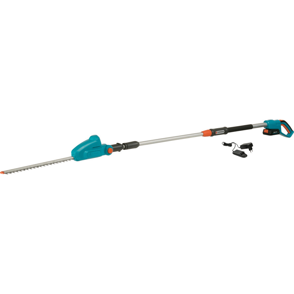 Tagliasiepi telescopico a batteria Gardena THS 42/18V P4A / Set pronto all'uso