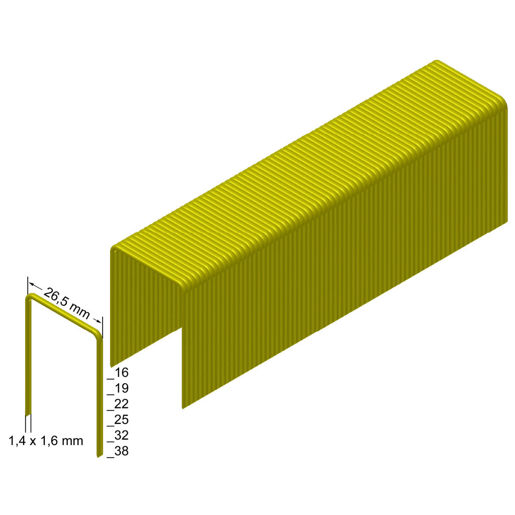 Prebena Heftklammern Type WS