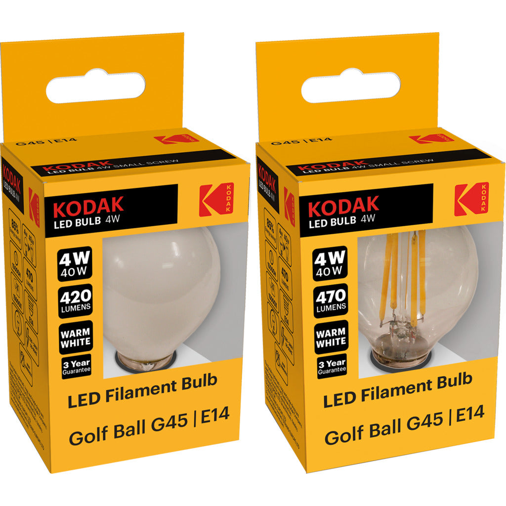 Lampada LED Filament Illu - Pallina da golf G45 / E14