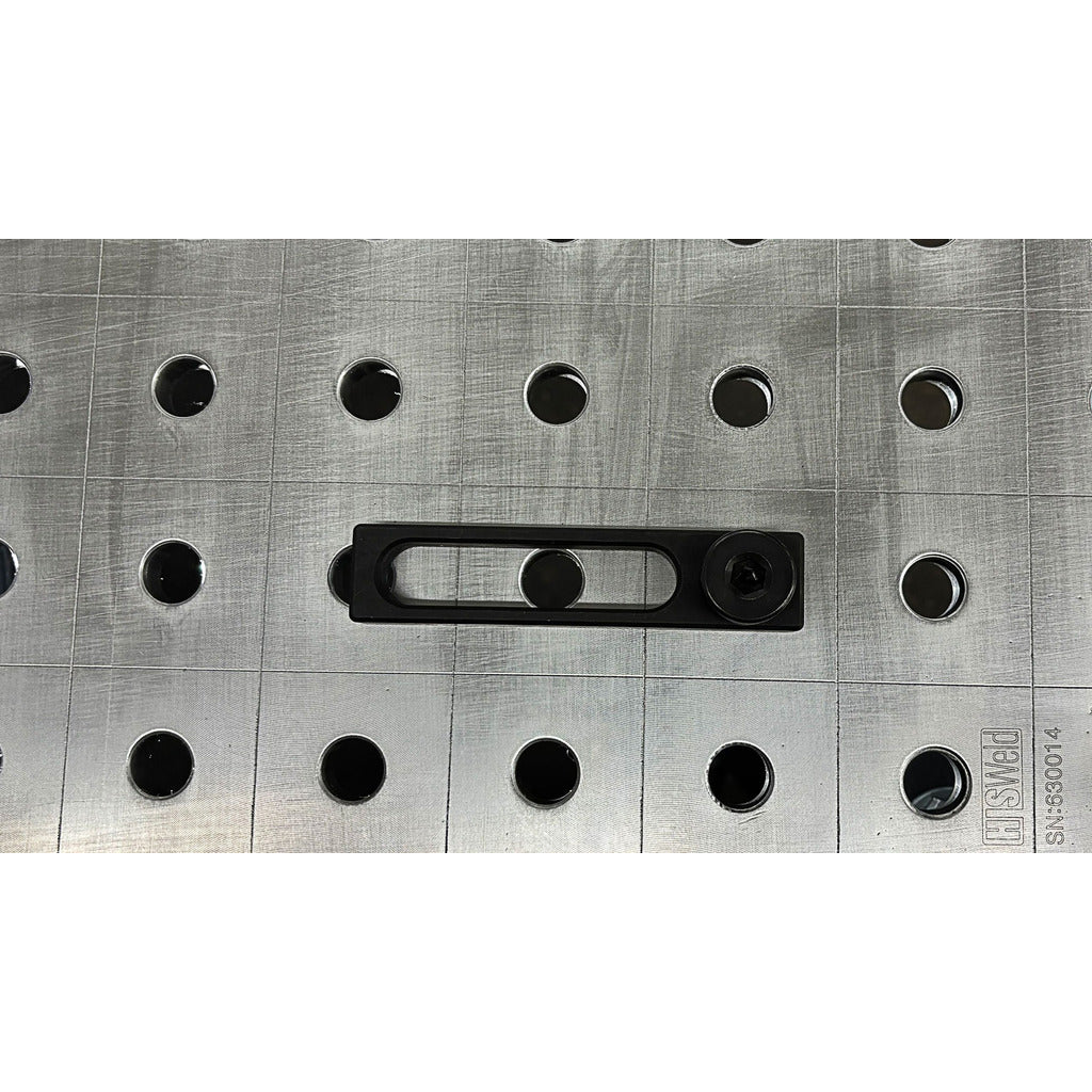 Schweißtisch Anschlagleiste / Lang- und 1-Loch / System 16