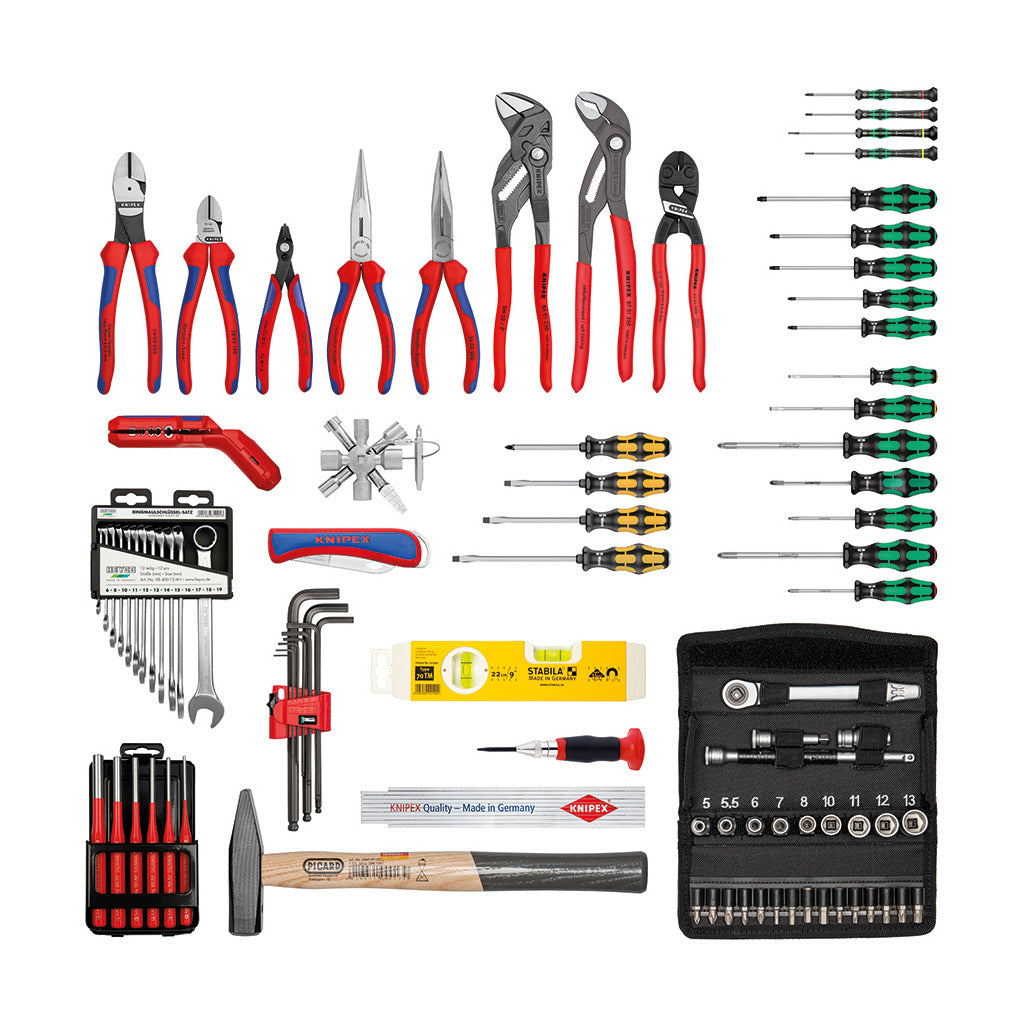 Knipex Werkzeugkoffer "BIG Basic Move" Mechanik / 90-teilig