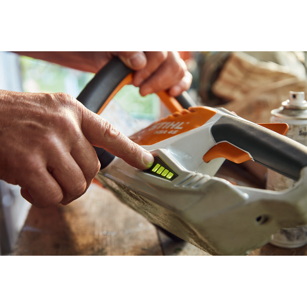 Tagliasiepi a batteria HSA 45 con batteria integrata