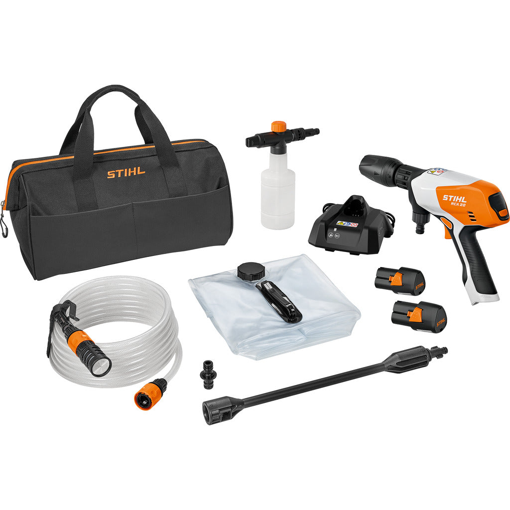 Stihl cordless pressure washer set RCA 20