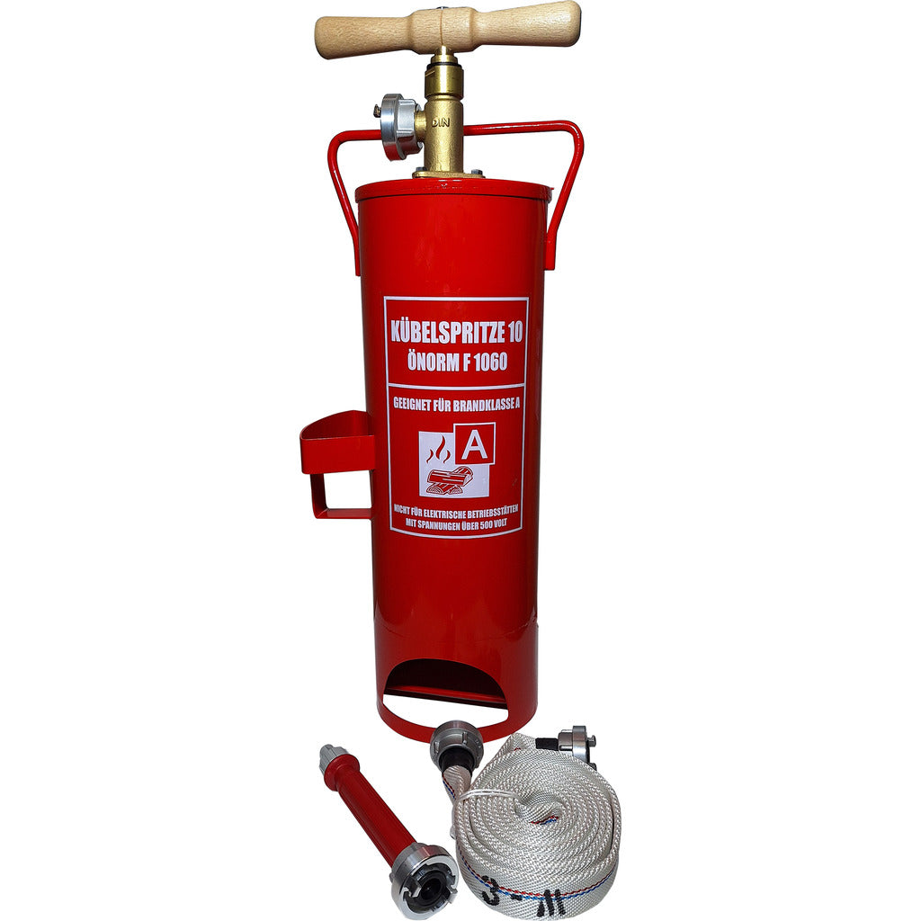 Spruzzatore a secchio secondo ÖNORM F 1060