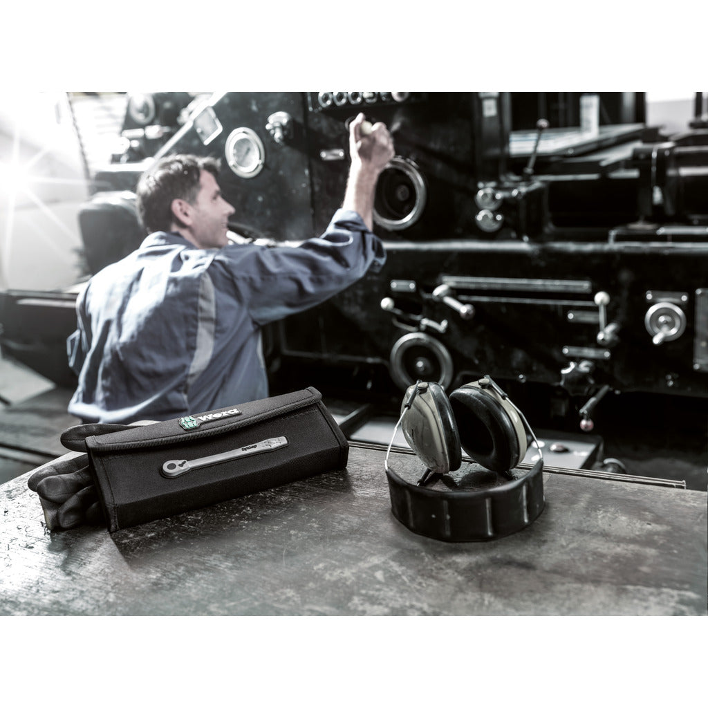 Set di cricchetti in metallo Zyklop 8100 SB 11 / 29 pezzi / leva, 3/8", pollici