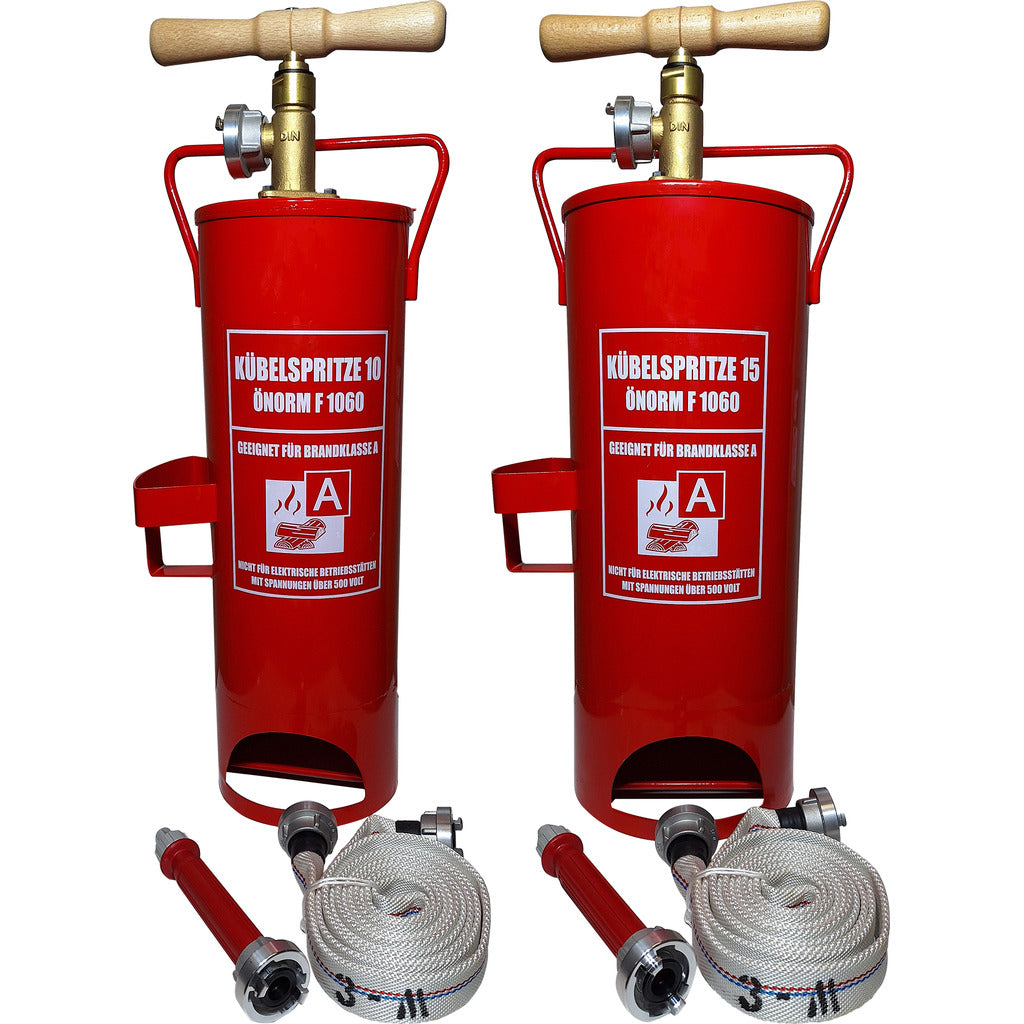 Spruzzatore a secchio secondo ÖNORM F 1060