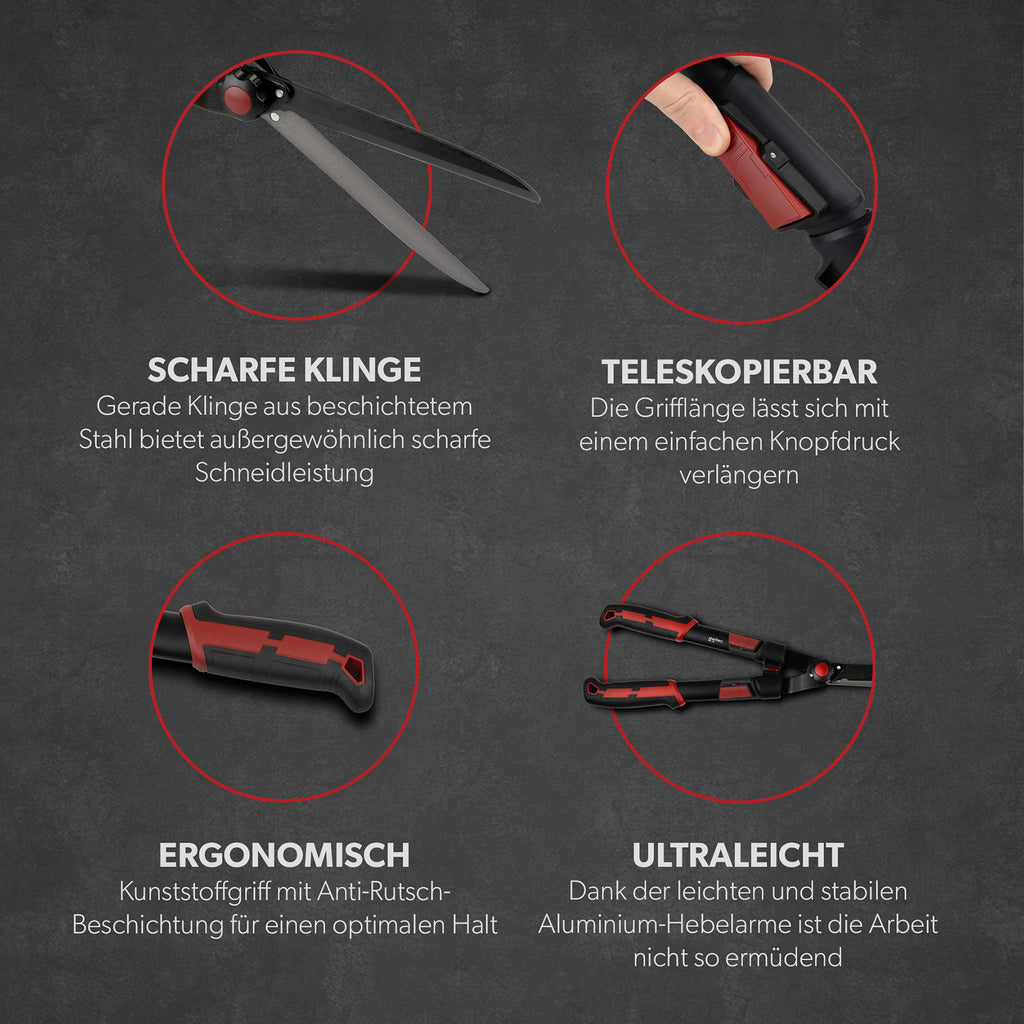 Siwitec telescopic hedge trimmer SG-31