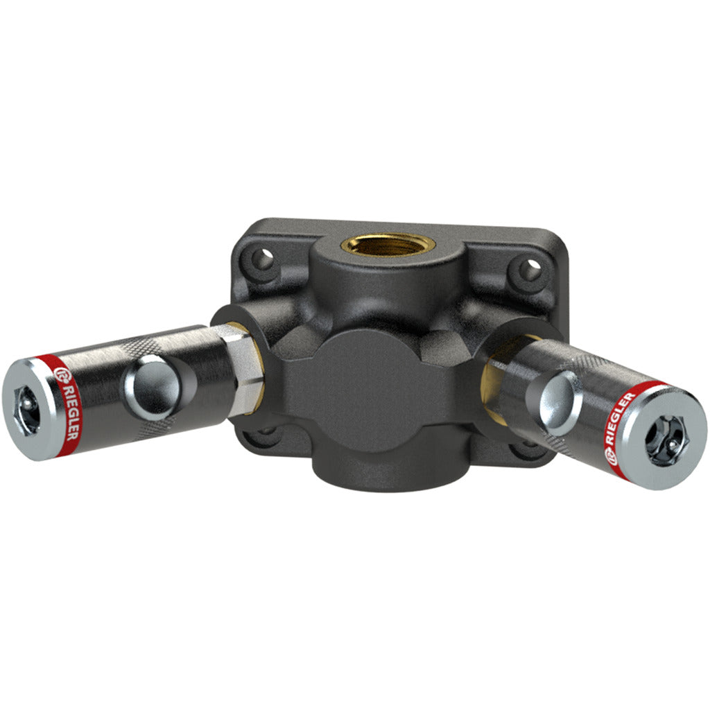 Scatola di distribuzione terminale senza filettatura passante