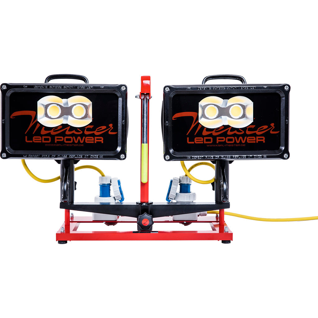 DUO-LIGHT 450 S support module with 2 LED high-performance spotlights 180 AC