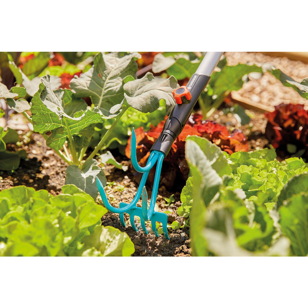 Rastrello coltivatore Gardena combisystem 2in1