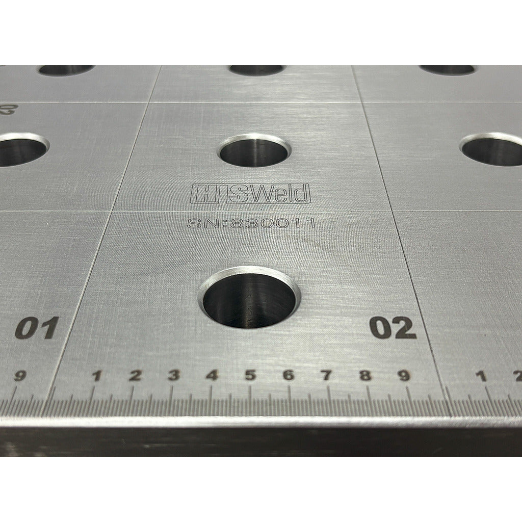 3D standard welding and clamping table / system 28 mm