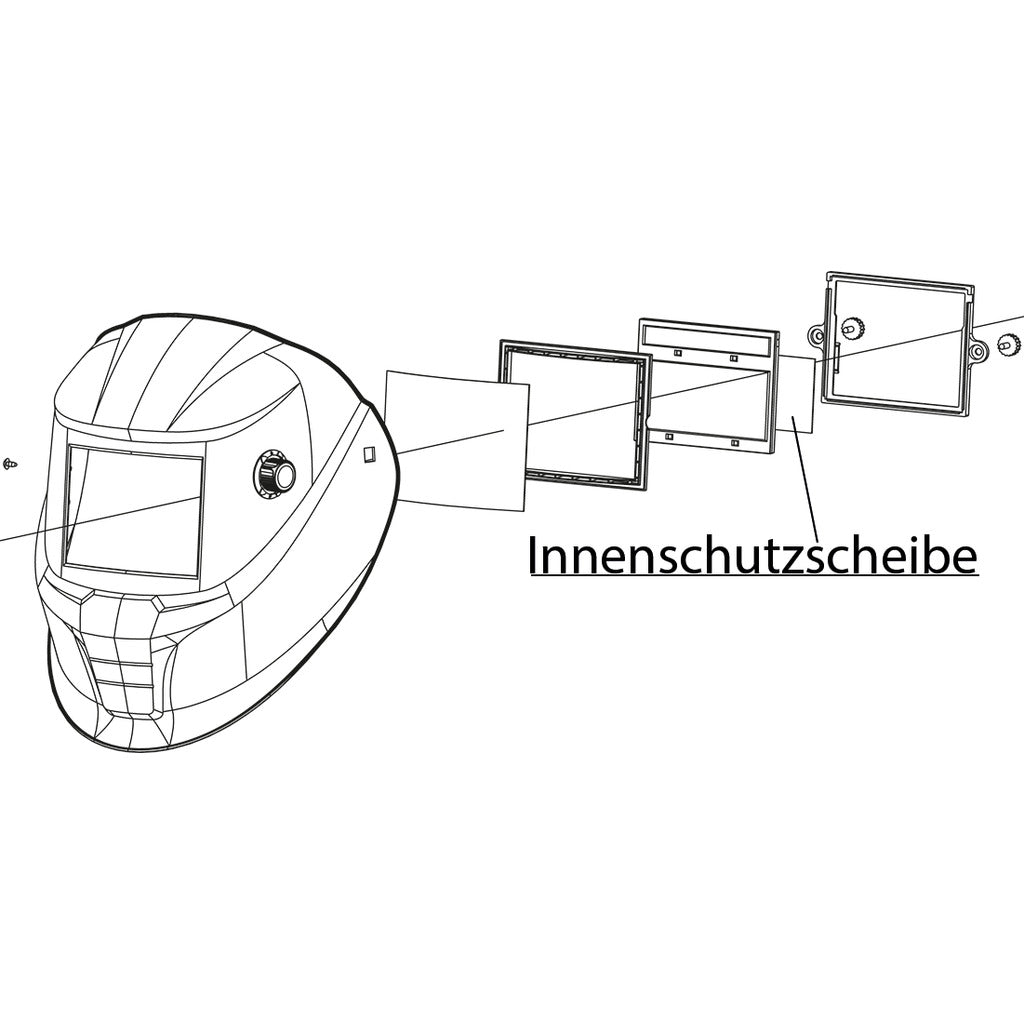 ESAB Schermo interno per casco di saldatura Savage A40 (Air)