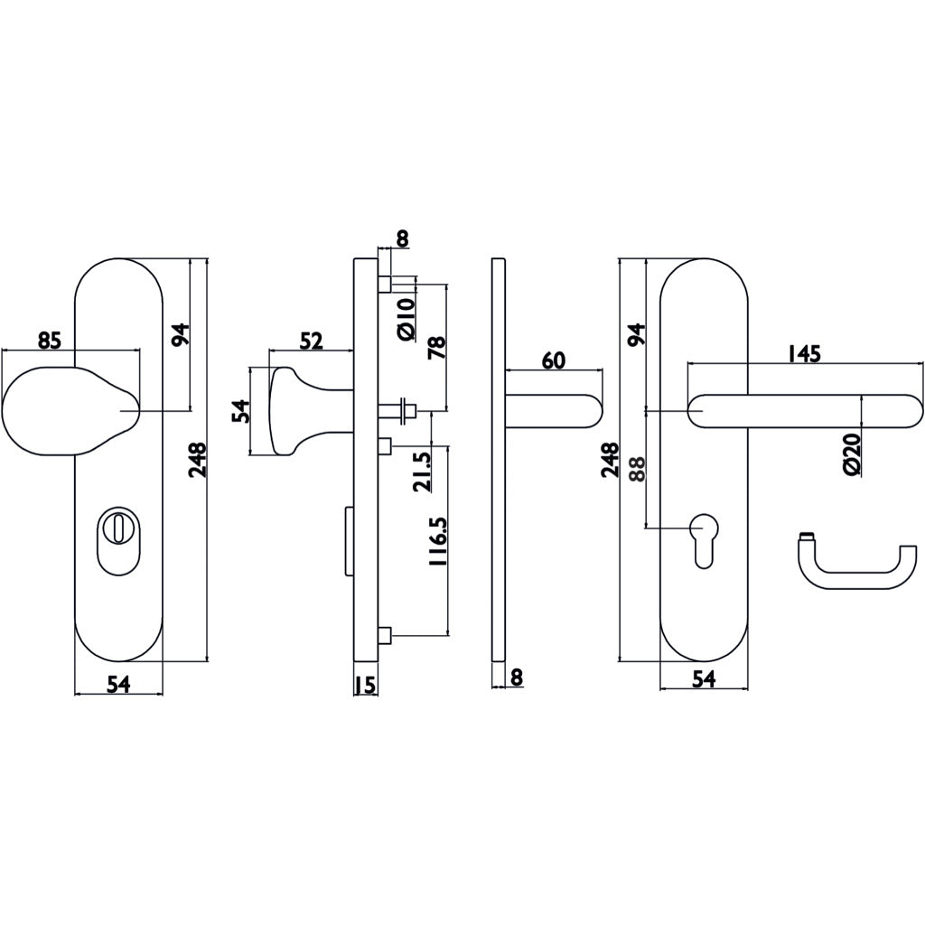 Protective set model 1801