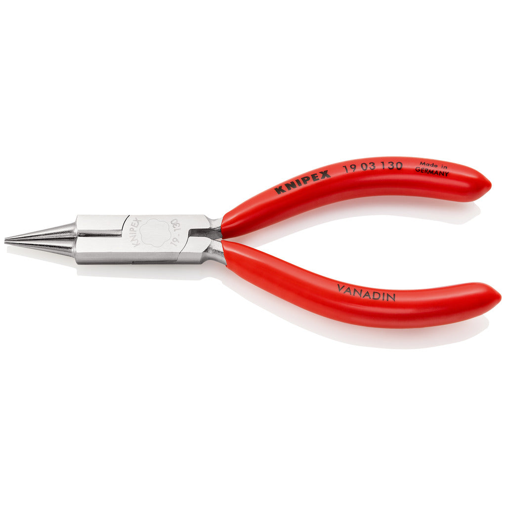 Pinza a becchi tondi Knipex con tagliente / pinza per piegare gioielli
