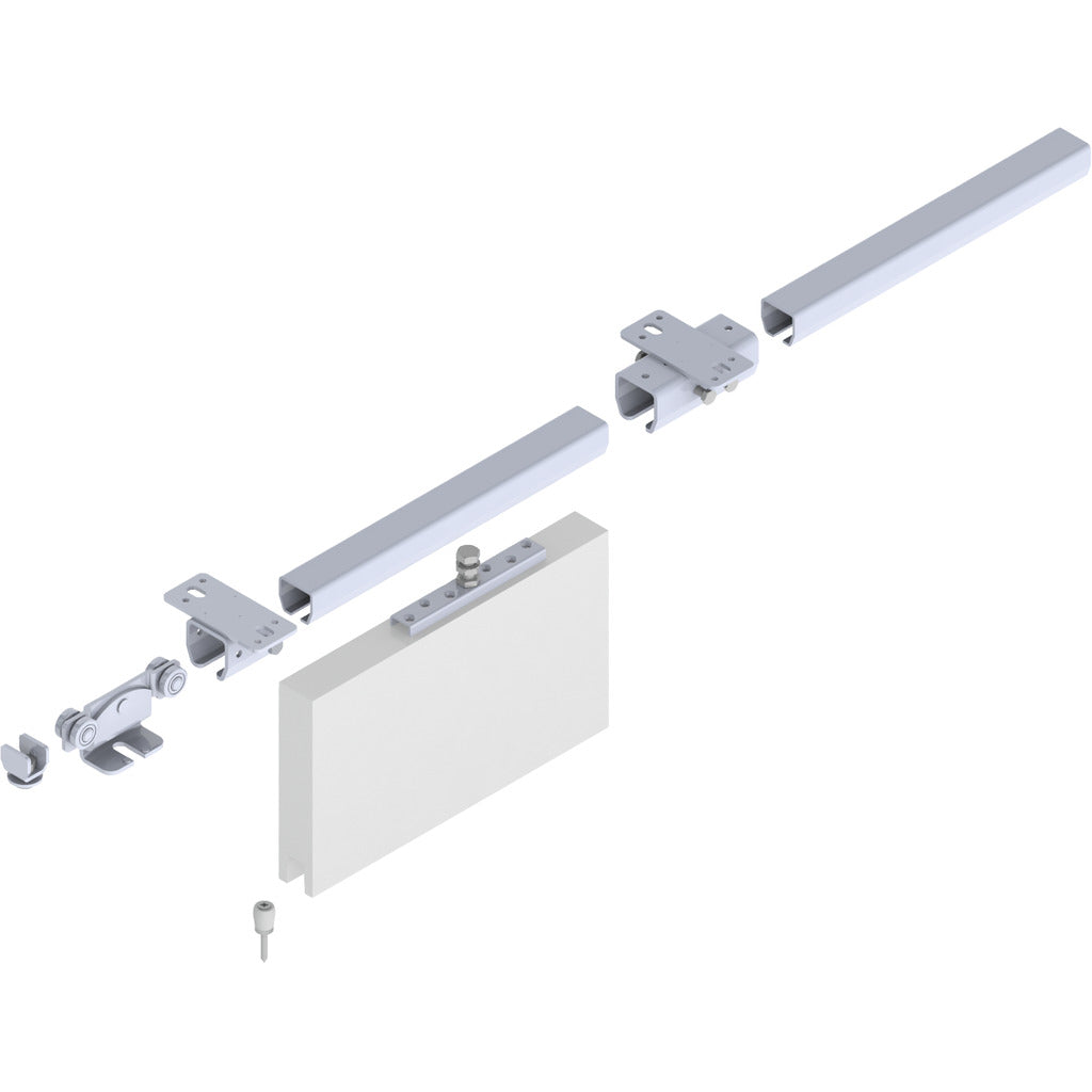 Sliding gate fitting ceiling