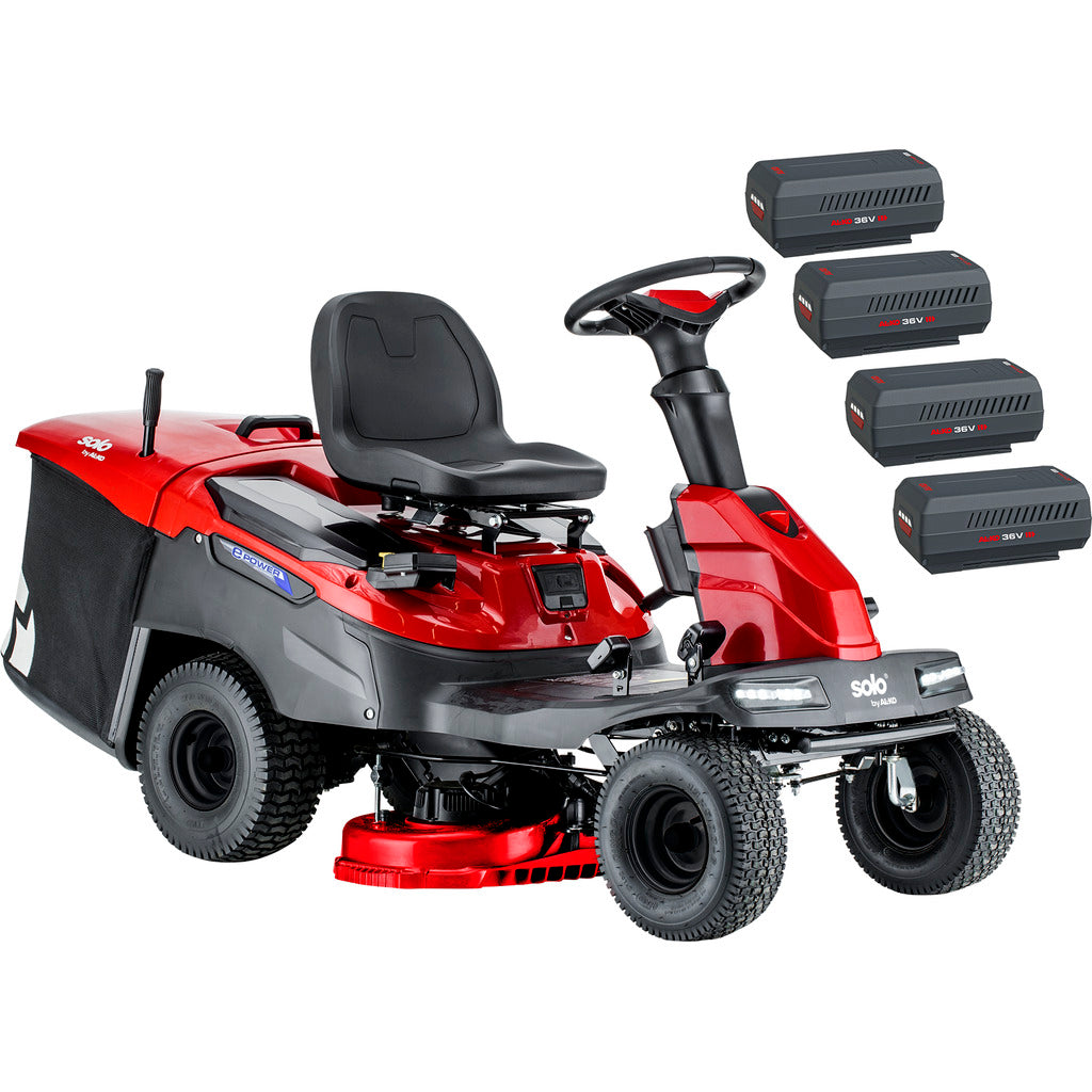 trattorino rasaerba a batteria Solo by AL-KO E-Rider R74.5