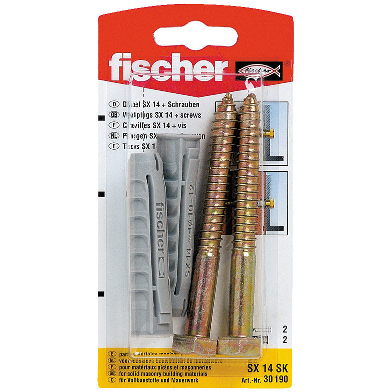 Fischer SX dowel with screw