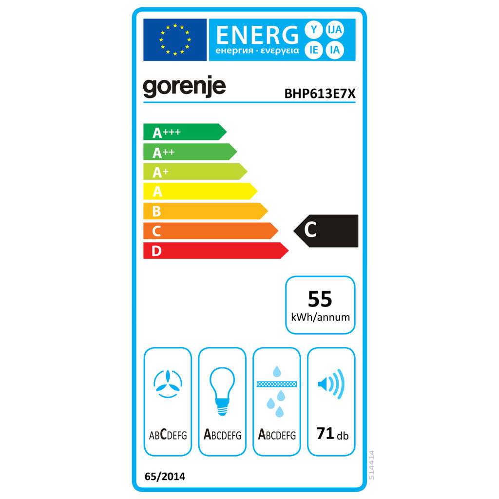 Teleskop-Dunstabzugshaube G400 BHP613E7X