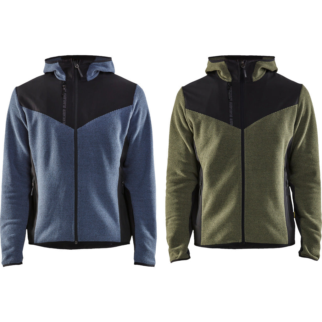 Strickjacke mit Softshell 5940