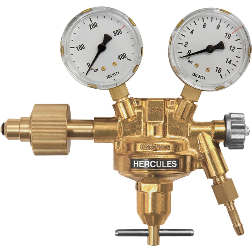 Regolatore di pressione per bombola per gas non infiammabili / 300 bar