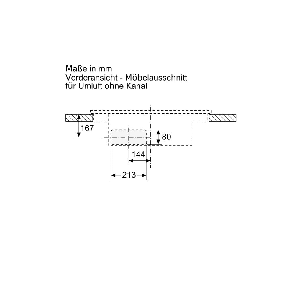 Kochfeld inductionAir Plus iQ700 EX875LX67E