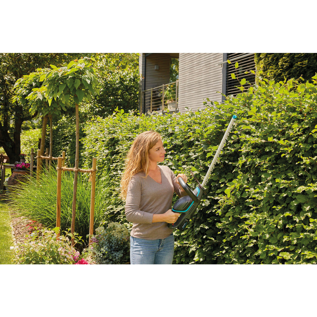 Tagliasiepi a batteria Gardena ComfortCut 50/18V-P4A / Set pronto all'uso