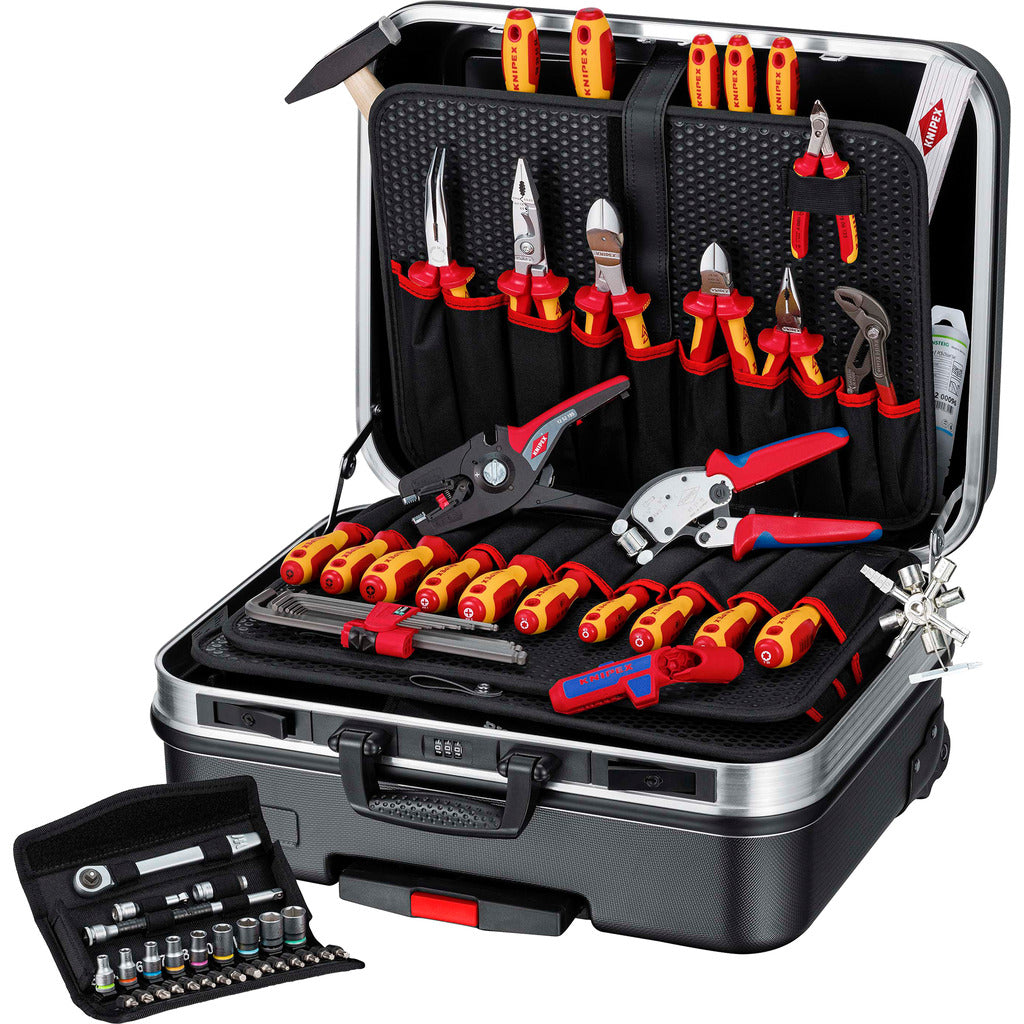 Knipex Werkzeugkoffer "BIG Basic Move" ElektroPlus / 68-teilig