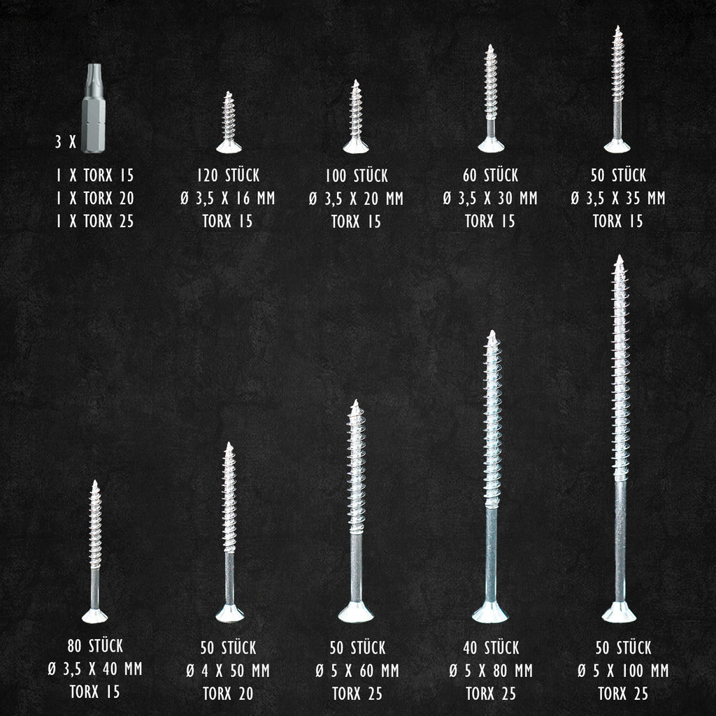 Screw box 600 pieces