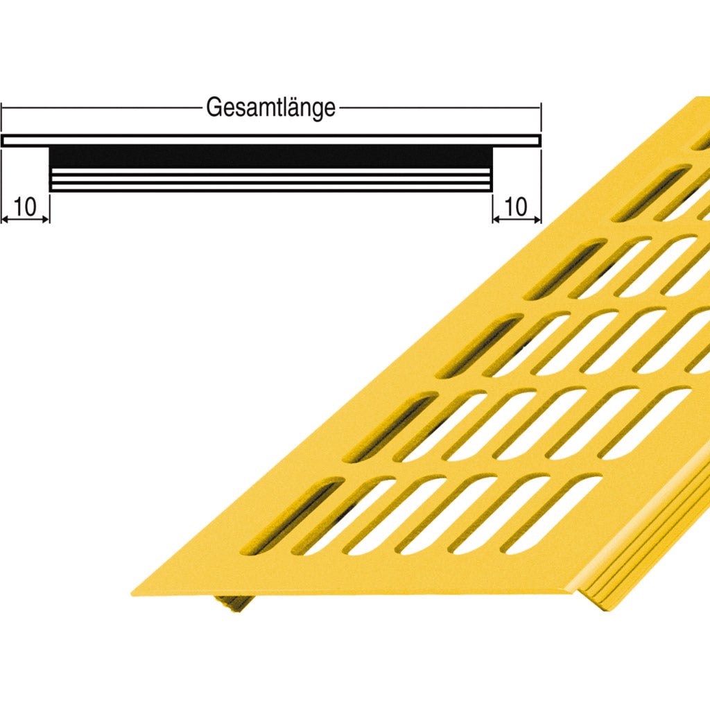 Ventilation decorative profile