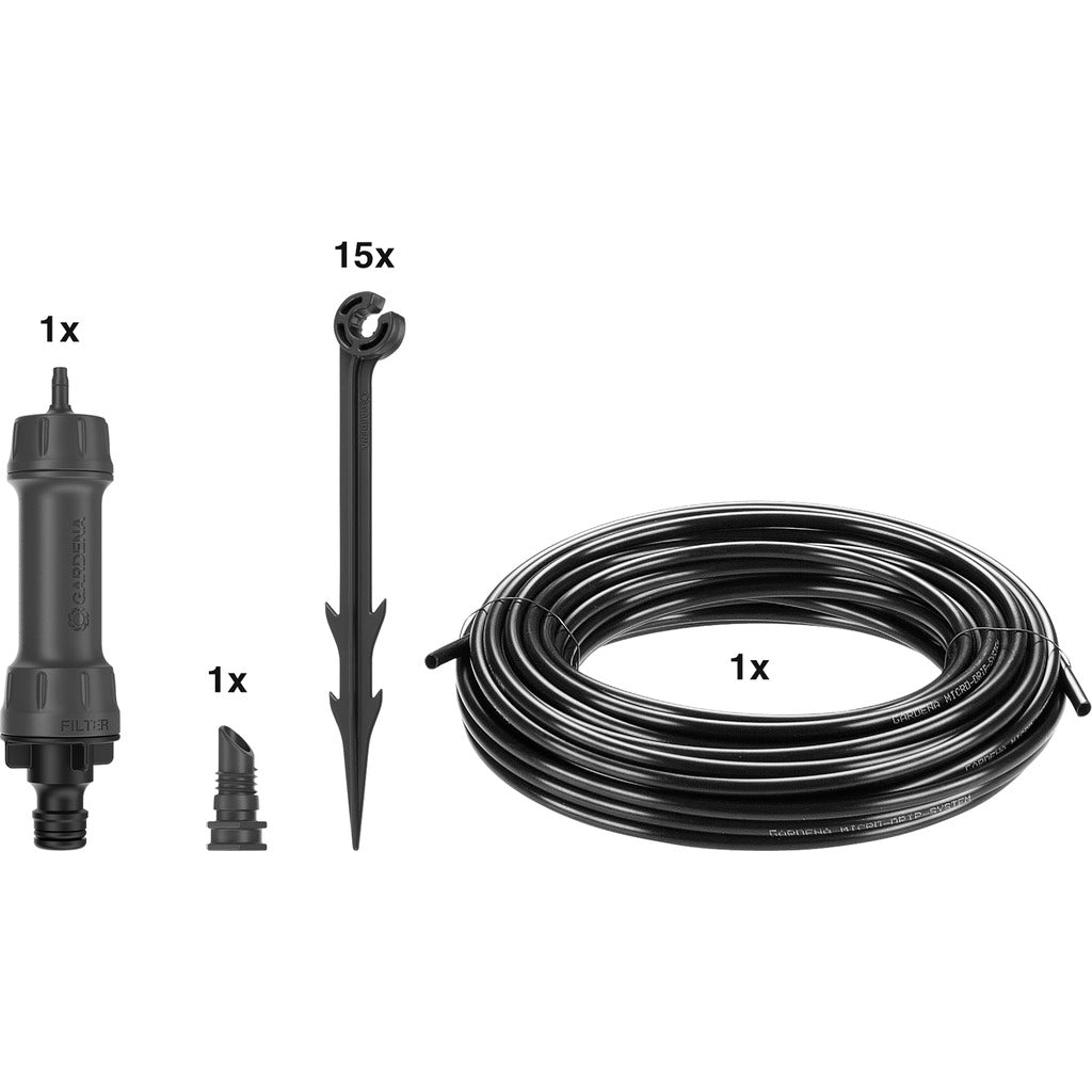 Gardena drip irrigation / set / vegetable / plant row